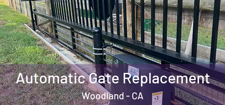 Automatic Gate Replacement Woodland - CA